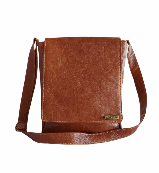 EL Shaddai Leather Lois Shoulder Bag