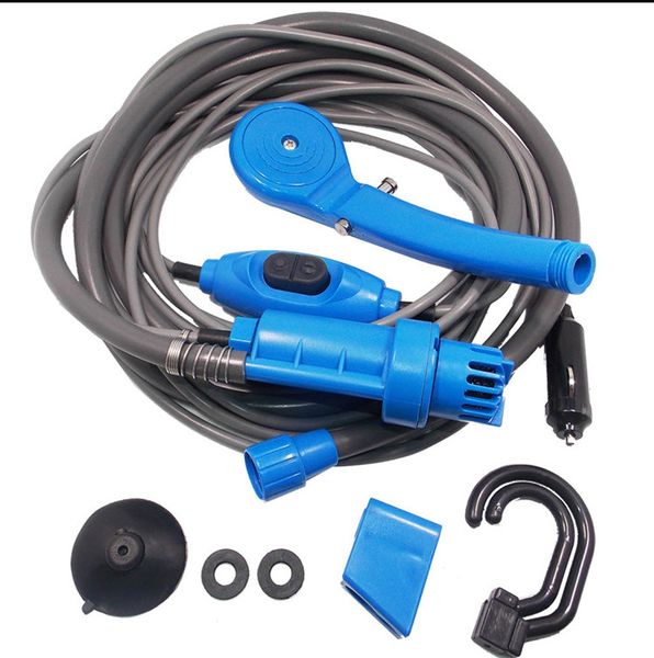 Portable Camping Shower Car Sprayer Shower Pump Car Washer Shower Head