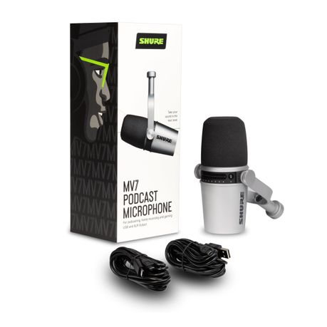 Shure MV7-S USB Podcast Microphone | Shop Today. Get it Tomorrow