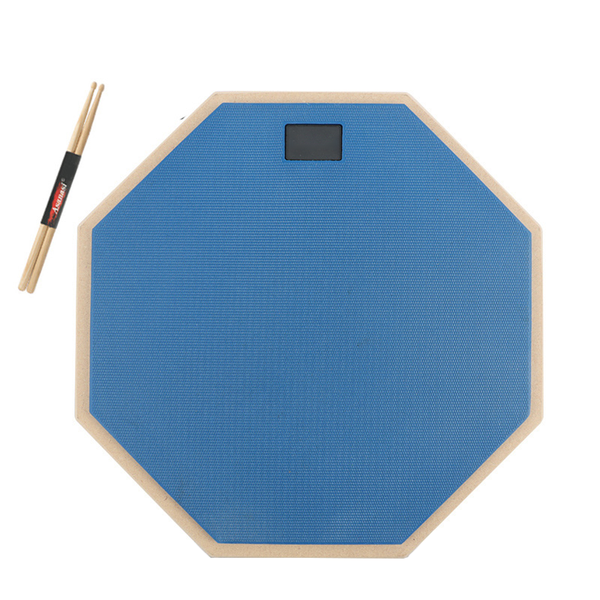 12 Inch Double Sided Drum Practice Pads For Beginner-Orange