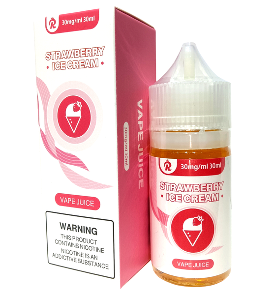 Richer Man Vape Juice Strawberry Ice Cream Flavor