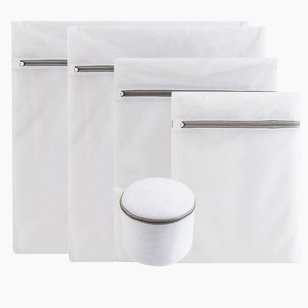 Bulk Pack Mesh Delicates Laundry Travel Bags - 5 Piece