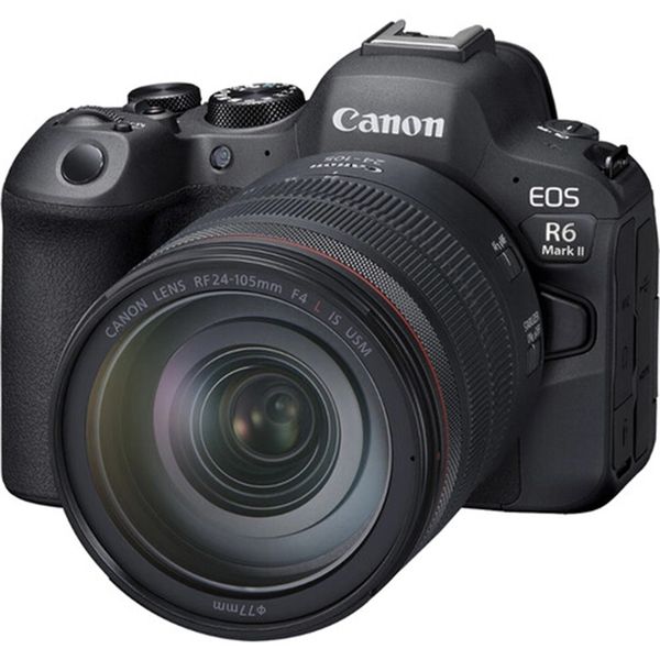 Canon EOS R6 Mark II Mirrorless Camera + RF 24-105mm f/4 Lens