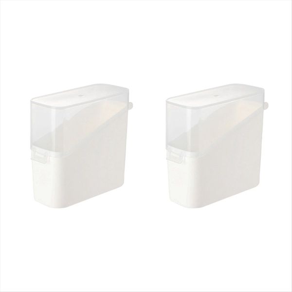 Cheese Storage Container, Airtight Food Keeping Box White