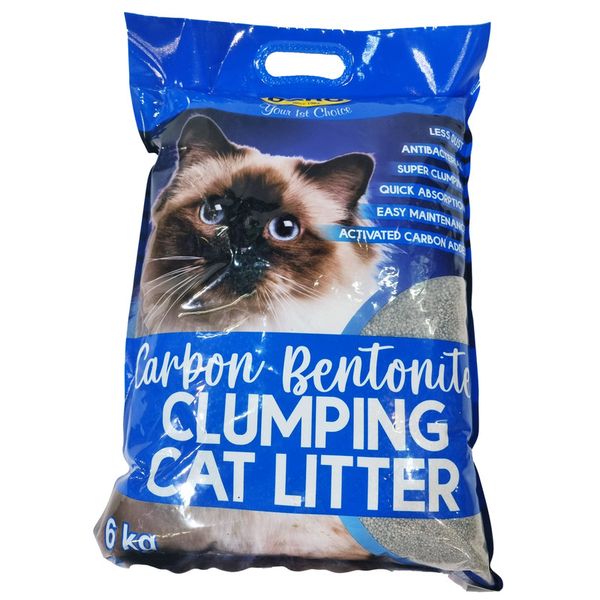 Daro Cat Clumping Litter 6kg Carbon Bentonite