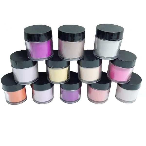 Acrylic Powders for Nail Extensions - 12 Piece