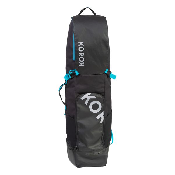 Korok Kids' Medium-Volume Field Hockey Stick Bag - Black/Blue (Stick->32")