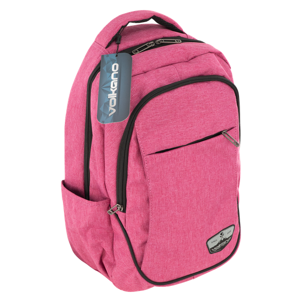 Volkano Victory 15.6" Laptop Backpack - Pink Melange