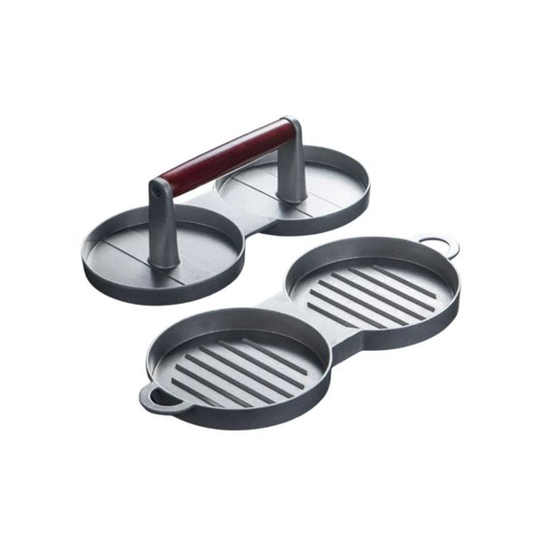 Double Burger Press Hamburger Maker