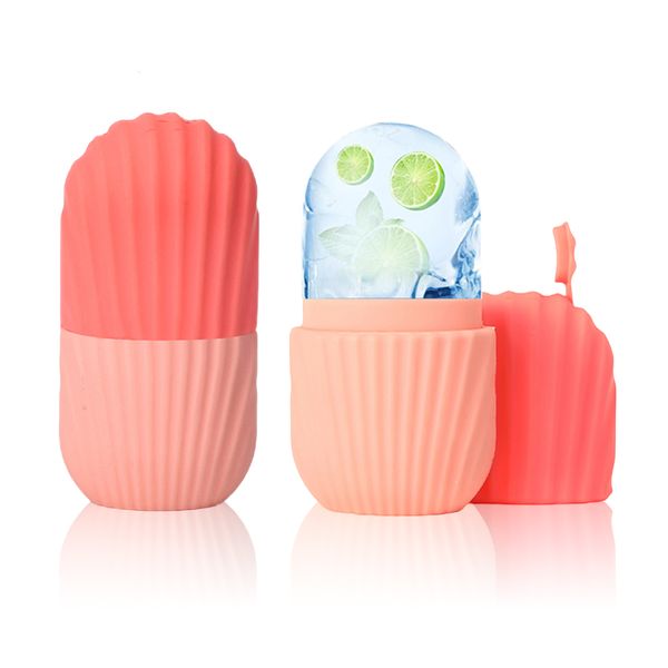 2-Pack Ice Roller for Face and Eye, Silicone Ice Facial Roller Ice Holder