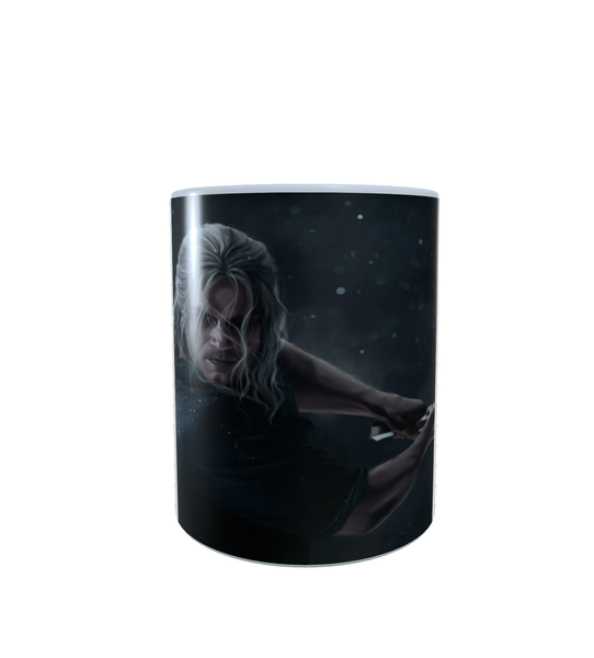 The Witcher Netflix Geralt A - Aesthetic - Coffee Mug