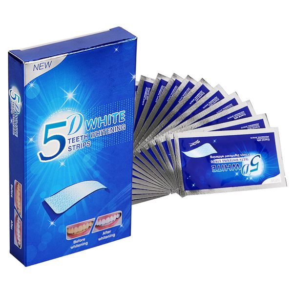 5D Teeth Whitening Strips -Professional Teeth Whitening Treatment |28 Strip