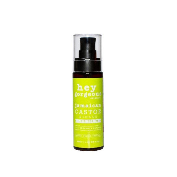 Hey Gorgeous, Jamaican Castor &amp; Chai Oil Hair Serum, 30ml