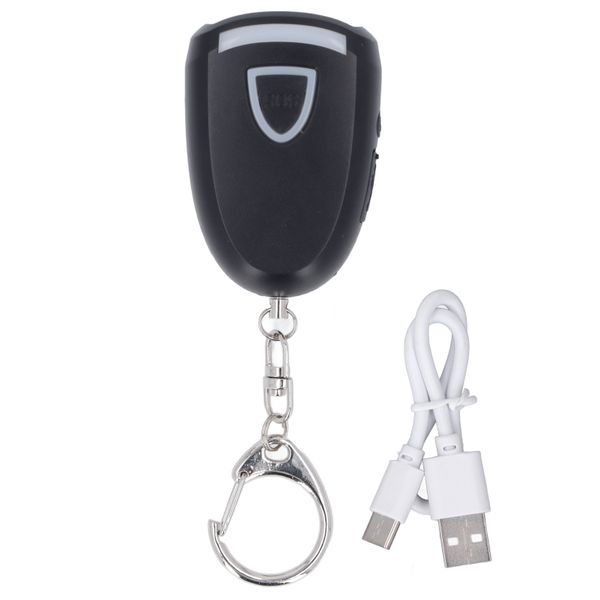 Rechargeable Personal Alarm Keychain LED Light