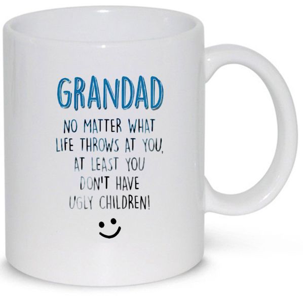 Grandad Ugly Children Birthday Christmas Father's Day Gift 11Oz Coffee Mug