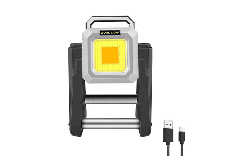 Adjustable Color Multifunctional Work Light Powerbank With Telescopic Base