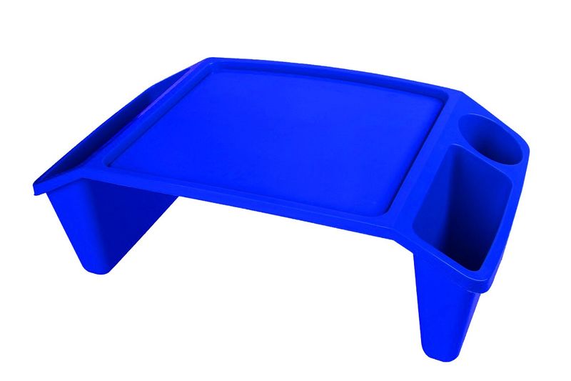 Treeline Kids Portable Mobile Lap Desk Worktop Tray - Blue