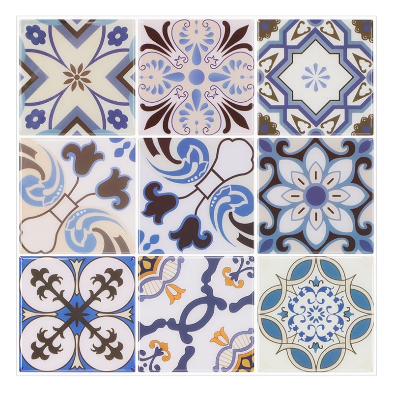 10 Sheet DIY Mosaic Tile Peel and Stick Kitchen Backsplash Morocco