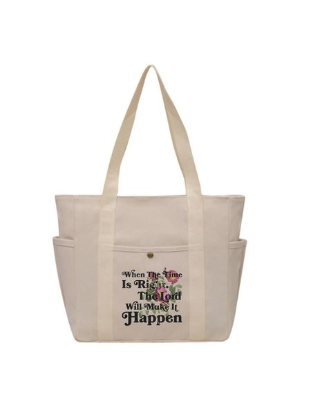 The Lord Will Make It Happen Canvas Tote Bag