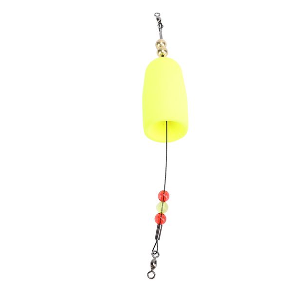 1 Piece Yellow Popping Cork Float for Salt and Freshwater