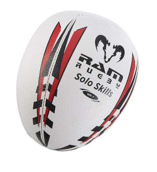 Solo Skills Half Rugby Ball