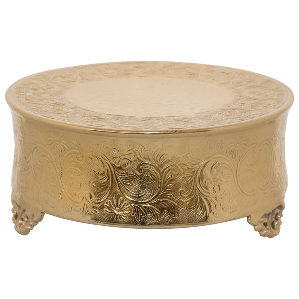 MC - Embossed Gold Decor Stand