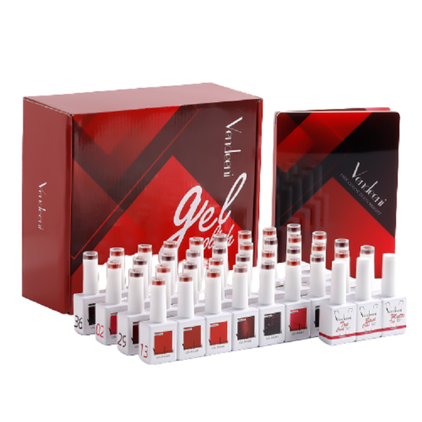 Vendeeni 36 Colours &amp; 3 Gels with classic colour chart Set 5