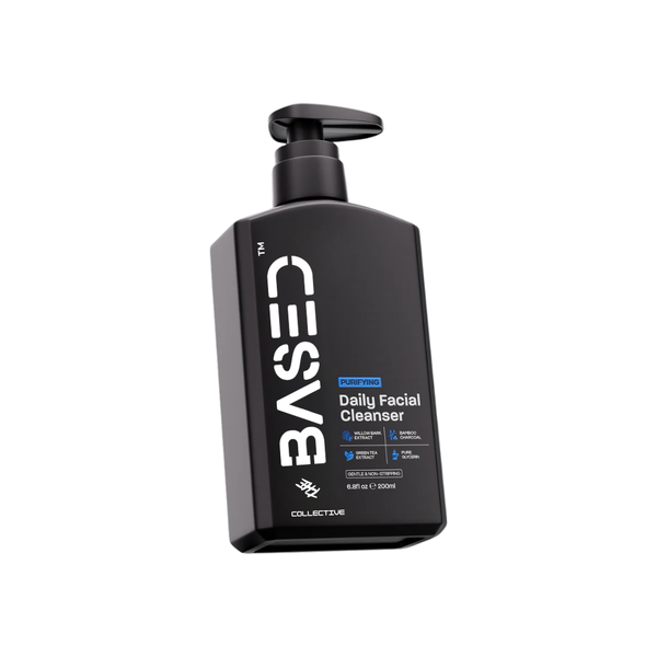 BASED - Purifying Daily Facial Cleanser with Willow Bark &amp; Charcoal (200ml)
