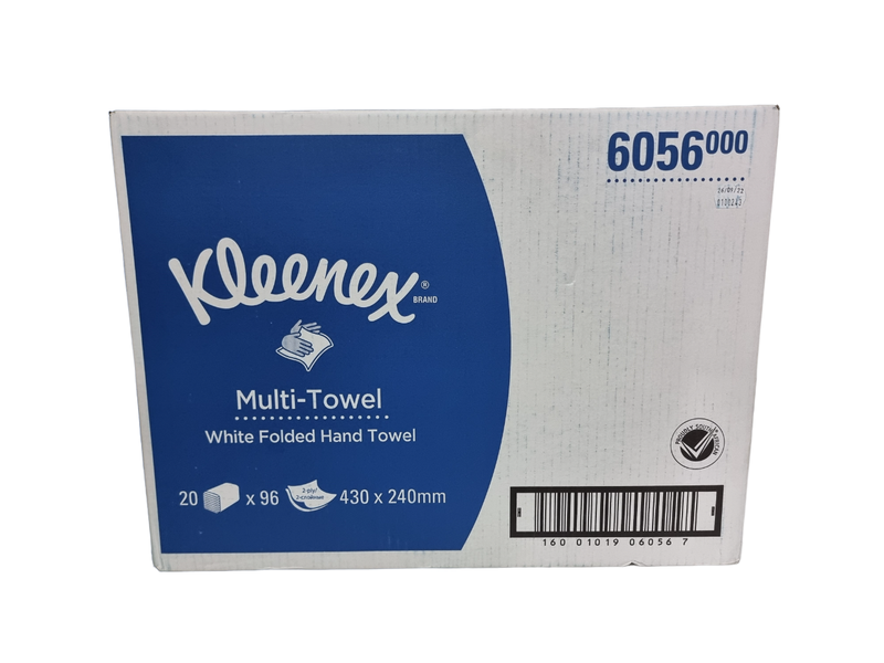 Kleenex Multi Towel 2PLY Folded Paper - 1920 Sheets