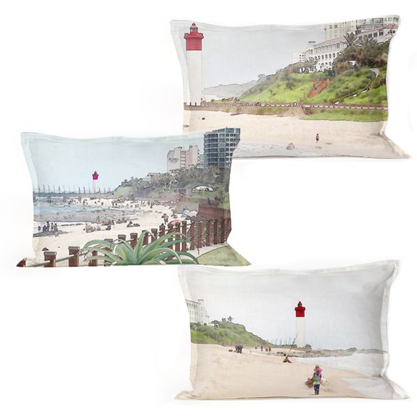 I Love it Here - Umhlanga set of Cushions and Inners
