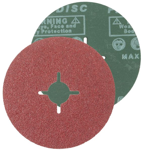 115mm Velcro Sanding Disc Paper - 60 Grit - Pack of 5