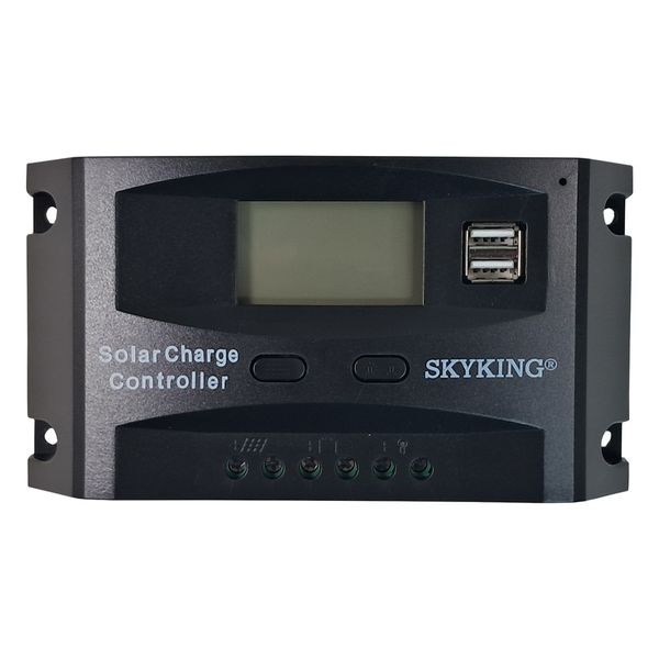 SkyKing 30A PWM Solar Charge Controller 12/24V