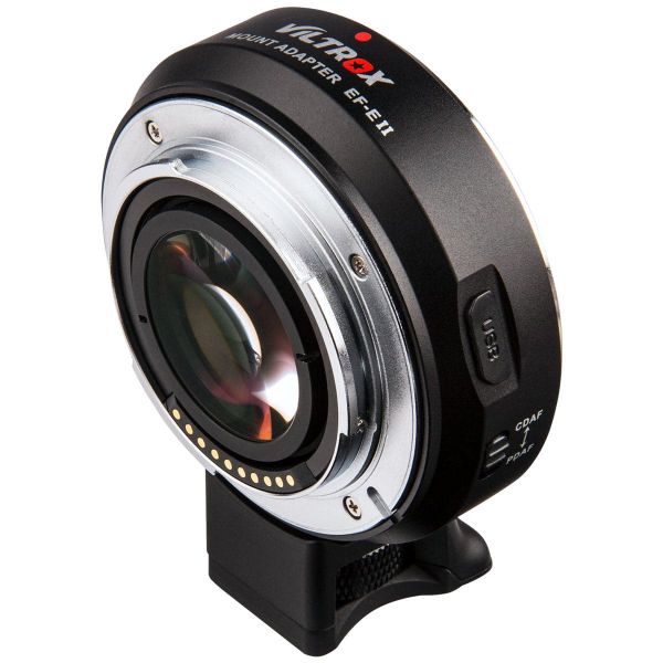 Viltrox Auto Focus Adapter +1 F-stop, Canon EF lens to SONY E-Mount Camera
