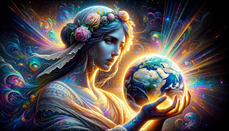 Canvas Wall Art - The World Is In Your Hands