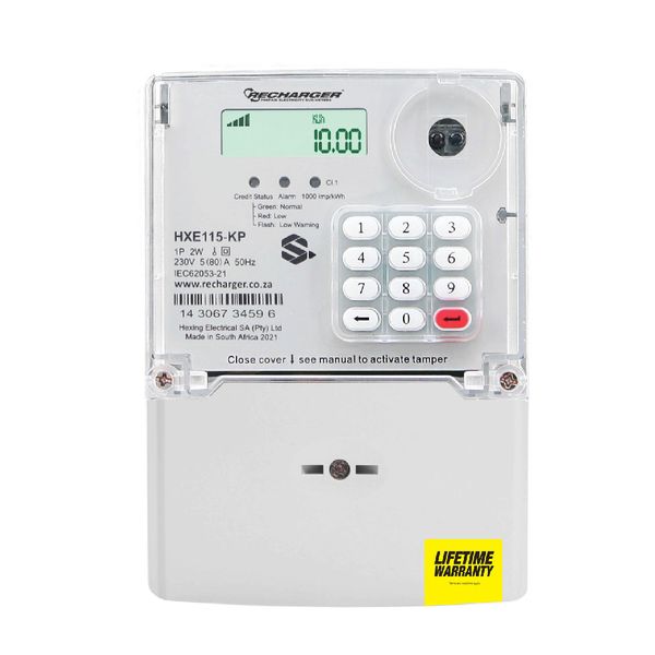 Recharger - GO Single Phase 80Amp Prepaid Electricity Meter