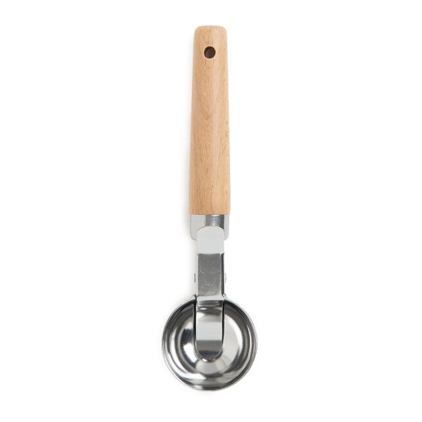 George &amp; Mason- Ice Cream Scoop with Wood Handle