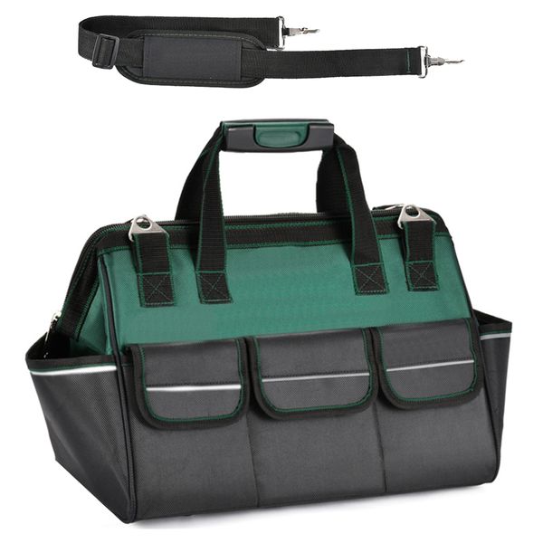 Hardware Tool Bag Electrician Canva Multi-Pocket Wear-Resistant Storage Bag