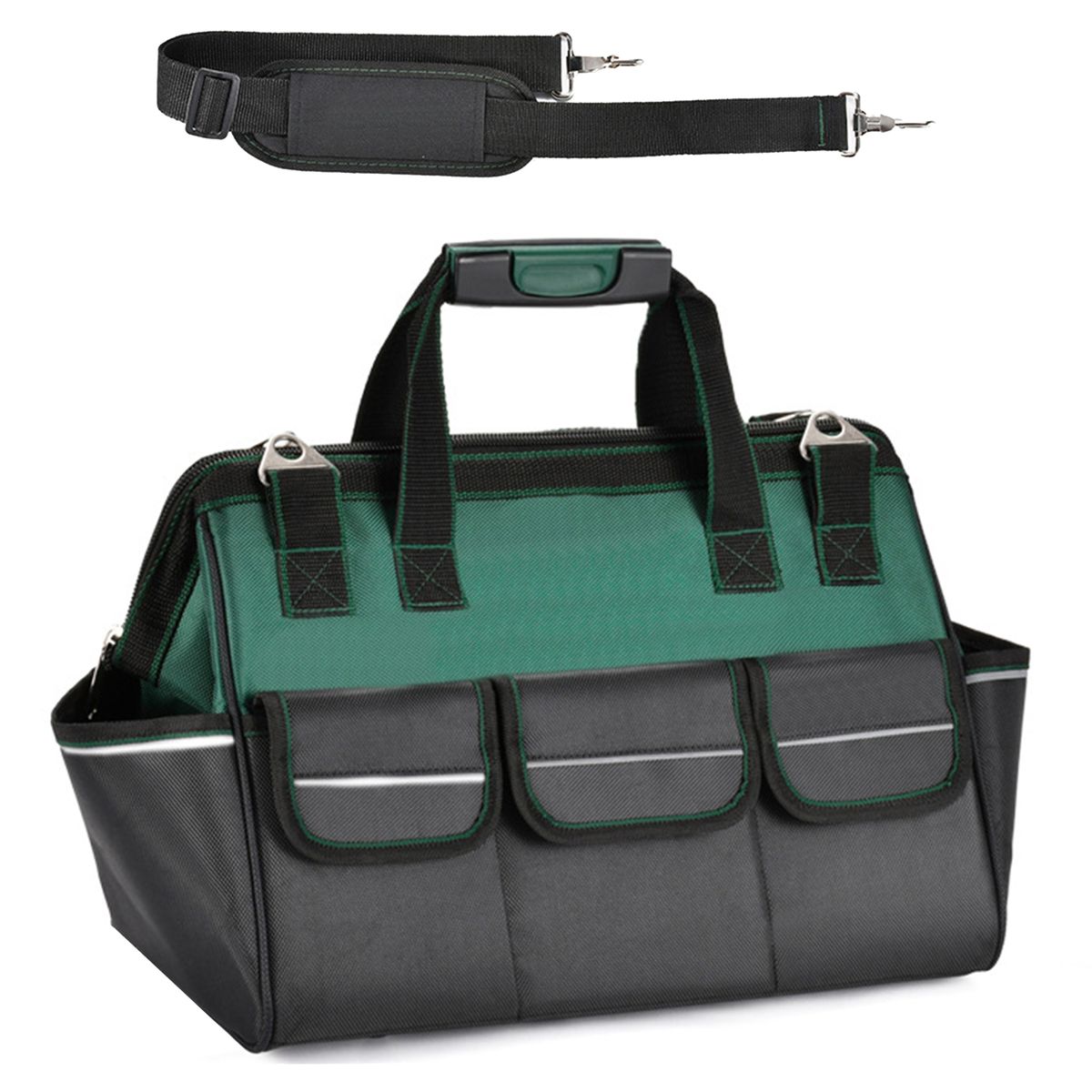 Hardware Tool Bag Electrician Canva Multi-Pocket Wear-Resistant Storage Bag