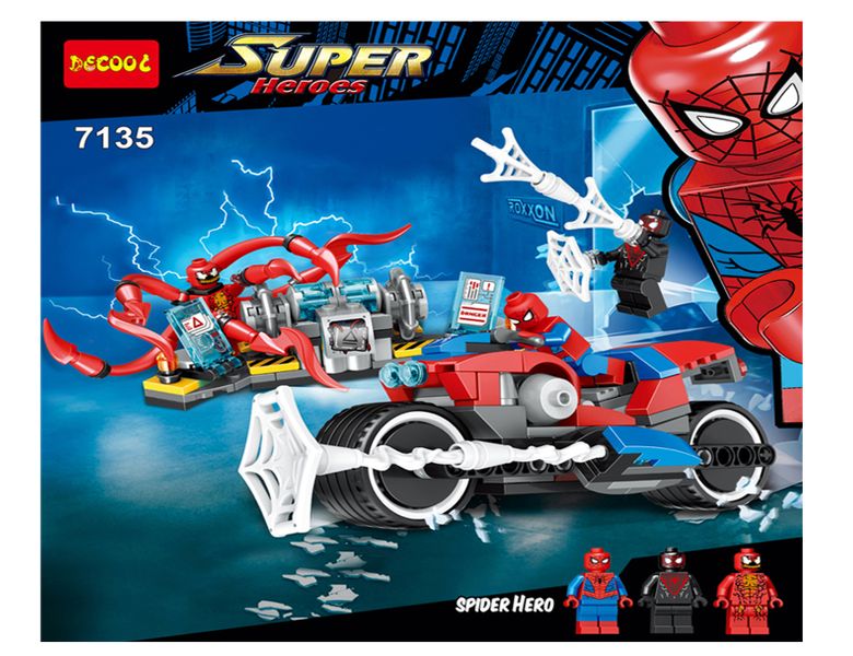G4A - Super Heroes - Decool 7135 - Motorcycle Rescue Mission