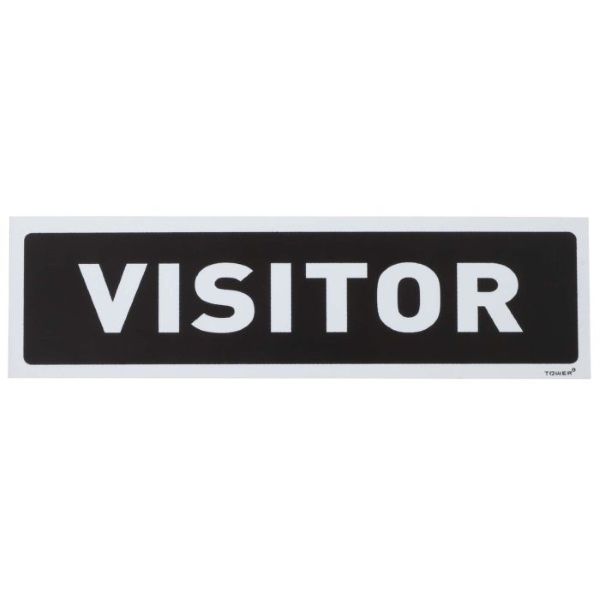 Visitor Adhesive Sign 50 x 180mm