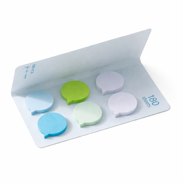 180 Sheets - Bubble Sticky Notes - Multicolour