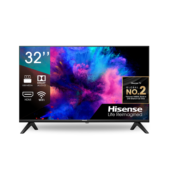 Hisense 32" A4G HD Smart TV with Digital Tuner &amp; Dolby Digital