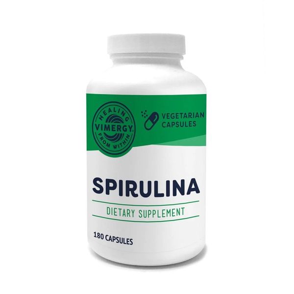 Vimergy Spirulina USA Grown - 180 Capsules