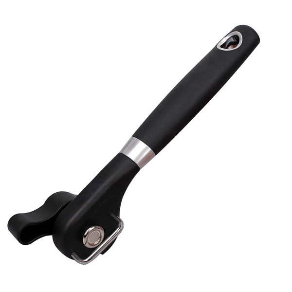 Cutting Smooth Edges Can Opener - Handheld Easy to Rotate Knob