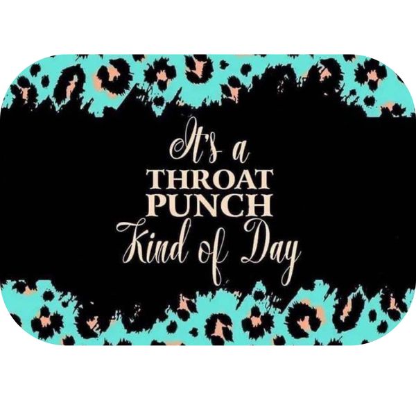 Throat Punch Printed Mouse Pad