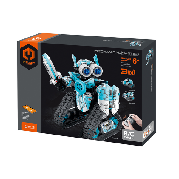 3 in 1 App Programming Robot and Stunt Car Construction set