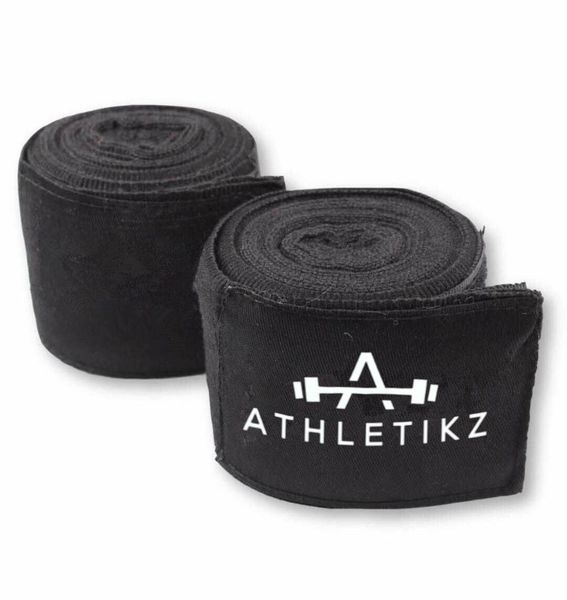 Athletikz Combat Sports Hand Wraps - Boxing, MMA - Poly-Cotton - 2 Pack -3m