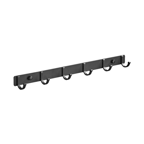 Kitchen Punch-Free Hook Nordic Space Aluminium Single Hook 6 Hooks