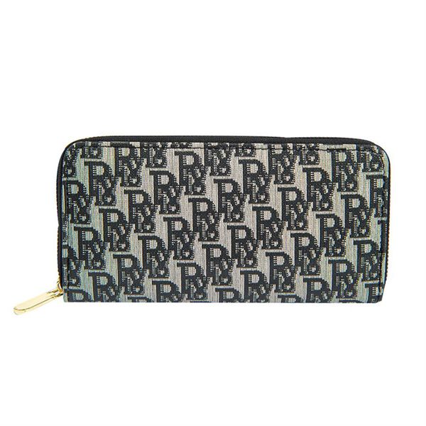 Fashionable &amp; Elegant Large-Capacity Ladies PU Zipper Surround Wallet