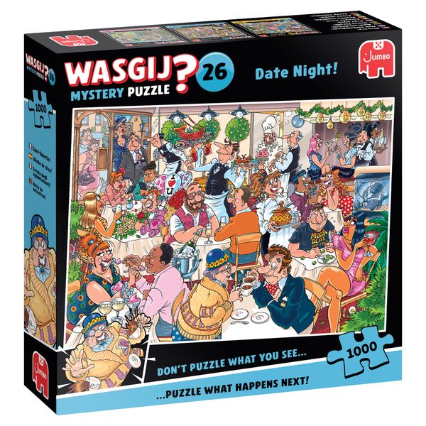Jumbo Wasgij Mystery 26 - Date Night! Puzzle - 1000 Pieces
